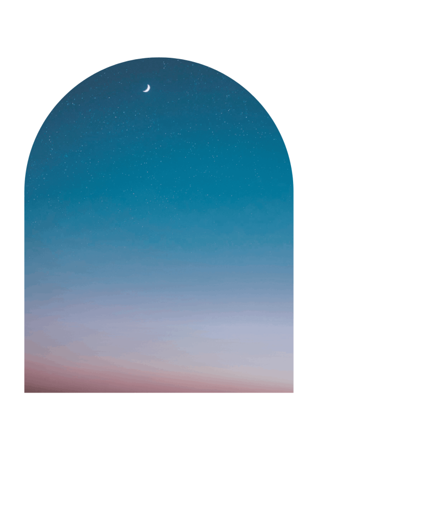 désert sous un ciel étoilé